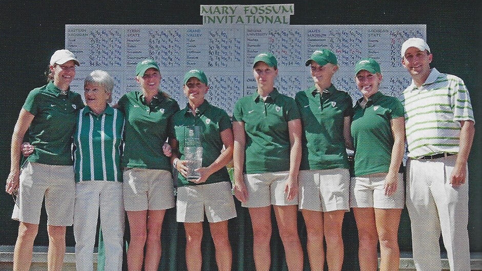 Mary McMillin Fossum, Green Bay native & former Michigan State women's golf coach